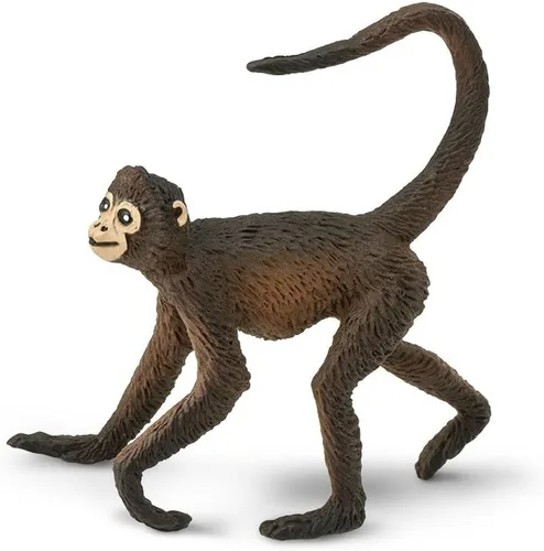 Safari Ltd. Figura de mono araña, figura realista de vida silvestre de 3 pulgadas, juguete educativo para niños, niñas y niños a partir de 3 años