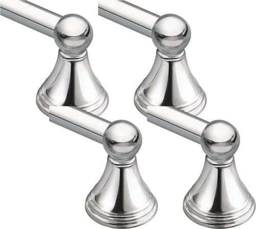 Miniatura 13 de Moen DN8403BN Preston - Gancho doble para bata, níquel cepillado