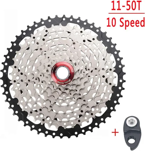 Miniatura 2 de BOLANY 8-9-10-11-12 Casete de velocidad 11-32T 11-36T 11-40T 11-42T 11-46T 11-50T 11-52T amplia relación MTB Piñón rueda libre Piñón de rueda libre