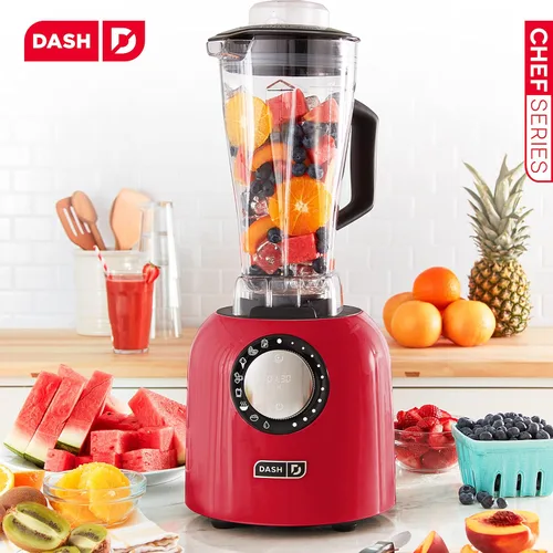 Miniatura 2 de Dash Chef Series Deluxe - Licuadora digital de lujo – Licuadora profesional de alta velocidad de 1400 W para batidos, sopas y bebidas congeladas