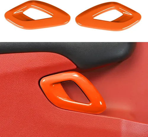 Miniatura 9 de Voodonala Para Dodge Challenger 2015-2023 - Cubierta interior de la manija de la puerta del auto, accesorios para Dodge Challenger 2015-2023