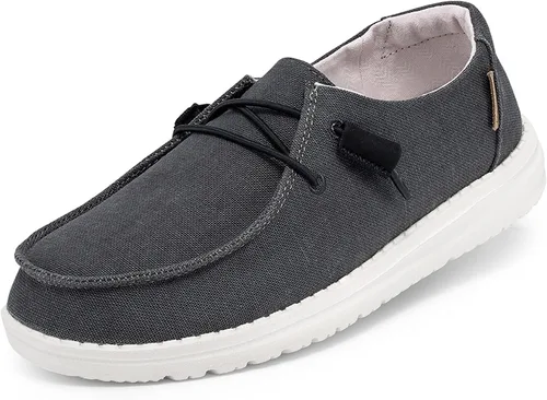 Hey Dude Lily - Mocasines con cordones para mujer, cómodos y ligeros, variedad de colores