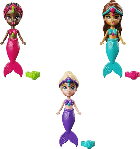SwimWays Juguetes flotantes de piscina para niños, juguetes acuáticos flotantes con temática de sirenas para niños de 5 años en adelante, paquete de