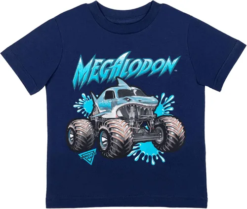 Miniatura 5 de Monster Jam El Toro Loco Zombie Maximum Destruction - Paquete de 4 camisetas gráficas para niños pequeños y grandes