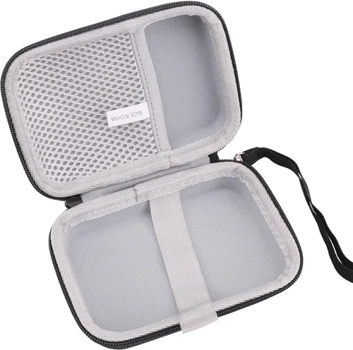 Miniatura 5 de WAIYUCN Estuche de transporte rígido de EVA para Miyoo Mini Plus, funda de consola de juegos de mano retro de 3.5 pulgadas (rosa)