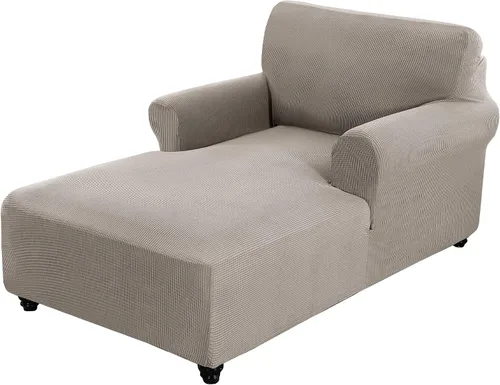 Miniatura 9 de ele ELEOPTION Funda para sillón con brazo elástico para sofá para perros y mascotas, muebles de dormitorio, funda para sofá diván, lavable