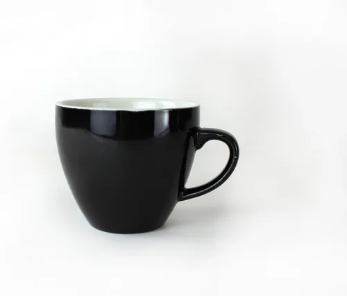 Miniatura 3 de Creature Cups Taza de cerámica SKULL (11 onzas, exterior negro) - Taza oculta con criatura 3D que emerge mientras bebes - Taza espeluznante de Cráneo