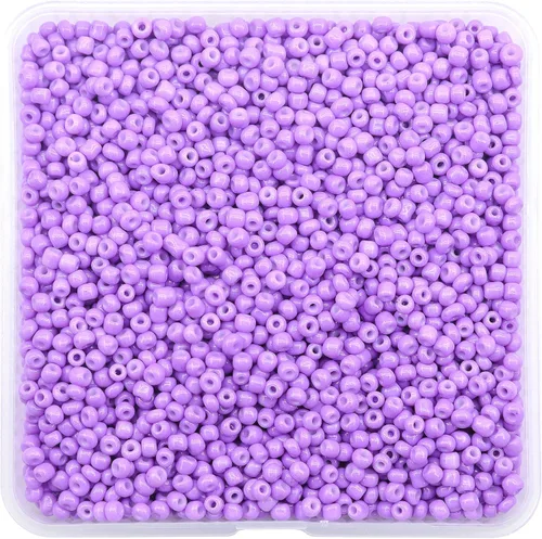 Miniatura 18 de 2mm Cuentas de Semilla Opacas Negras Aproximadamente 8000 piezas/170 gramos 12/0 Cuentas Pequeñas para Pulseras, Collares, Manualidades de Joyería