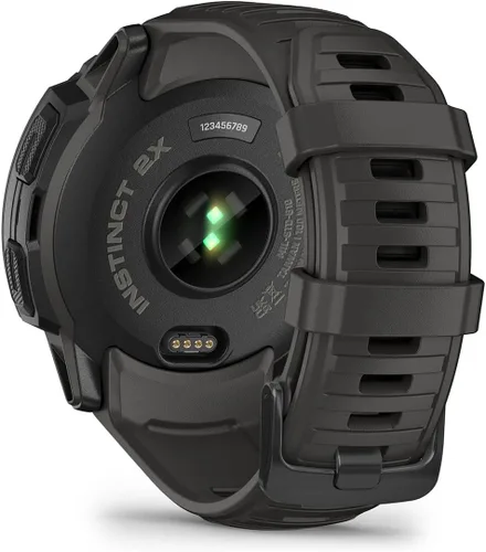 Miniatura 8 de PlayBetter Garmin Instinct 2X Solar (grafito) - Paquete de reloj inteligente GPS resistente, linterna, carga solar, GNSS multibanda, incluye