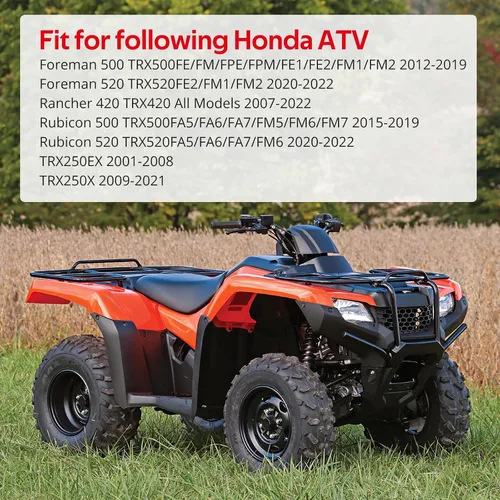 Miniatura 2 de JAVIK Pastillas de Freno Delanteras Semi-Metálicas Pro para Honda Rancher 420 Foreman 500 520 Rubicon 500 520 TRX250X TRX250EX