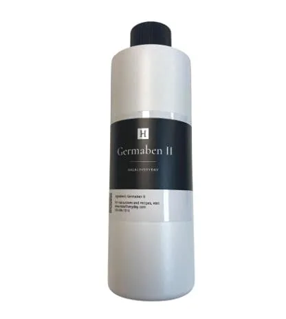 HalalEveryday Germaben II 32 onzas - Conservante natural 100% puro, perfecto para champú, acondicionador, loción, jabones, cosméticos de belleza,