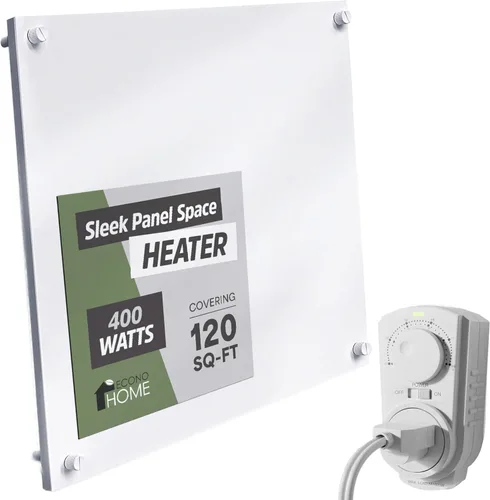 Miniatura 9 de EconoHome - Calentador de pared por convección con termostato - Panel calefactor de pared eléctrico montado de 250 W - Modelo actualizado, 120 V