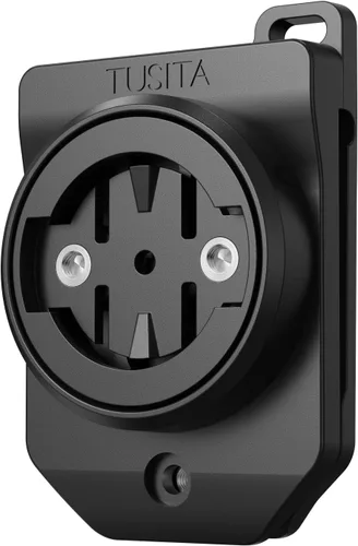 TUSITA Soporte de clip para bolsa de sillín de ciclismo (ranura grande) compatible con Garmin Varia RTL515, RTL510, RVR315, RearVue 820