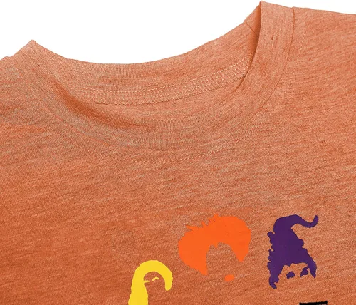 Miniatura 5 de LAZYCHILD It's Just A Bunch of Hocus Pocus - Camiseta de Halloween para niños y niñas, Sanderson Sister Graphic Shirt