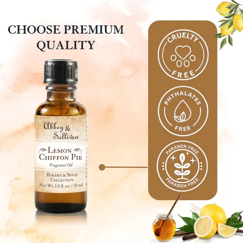 Miniatura 3 de Abbey & Sullivan Aceite de fragancia, tarta de gasa de limón, 1 oz