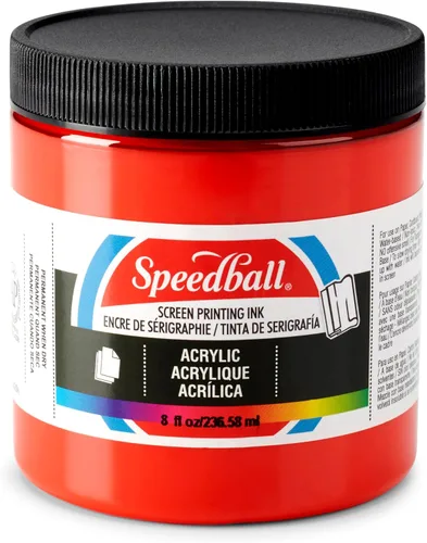 Miniatura 22 de Speedball, 4630, Tinta acrílica para impresión de pantalla, 8 fl oz. 237 ml, Violeta