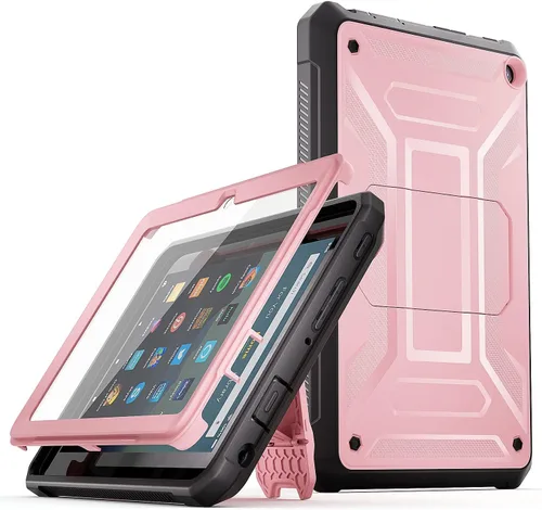 Miniatura 10 de Funda para tablet Fire HD 8 y HD 8 Plus (solo 12ª generación, 2024/2022) - DJ&RPPQ [ligera] funda resistente de cuerpo completo con protector