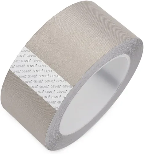 Miniatura 8 de Cinta adhesiva de tela conductora de 0.394 in x 65.6 ft (0.4 pulgadas x 65 pies), cinta Faraday para blindaje EMI, bloqueo de señal