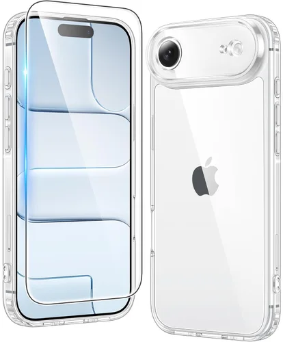 Miniatura 453 de FNTCASE Funda transparente para iPhone 15: Funda para iPhone 14/13, fundas magnéticas para teléfono con protector de pantalla compatible con Magsafe