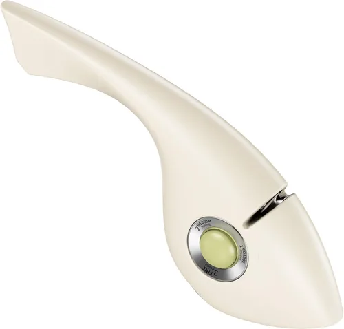 MAD SHARK Afilador de cuchillos de 3 etapas de 1 botón, diamante y cerámica ajustable, cuerpo ABS sin arañazos para todos los cuchillos de