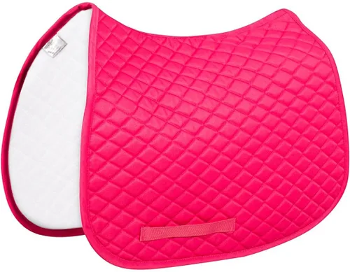 Miniatura 20 de TuffRider Basic Pony Saddle Pad – Diamond Quilted, Flannel Lined, Breathable Schooling Pad for Horses