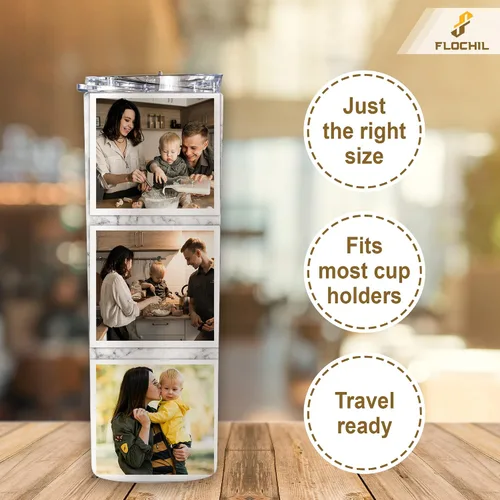 Miniatura 6 de Vaso personalizado con nombres, taza personalizada con foto, taza personalizada con imagen, taza de café personalizada con imagen personalizada