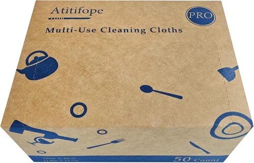 Miniatura 10 de Toallitas resistentes para platos, 50 piezas, toallitas reutilizables, paños de limpieza multiusos, toallas Paños de limpieza multiusos Toallas