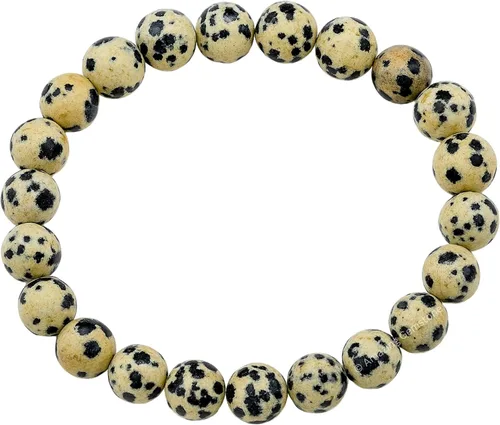 Miniatura 432 de Amazing Gemstone Pulsera de cristal para mujeres y hombres, pulsera de cristal curativo de protección, pulsera elástica con cuentas de piedras