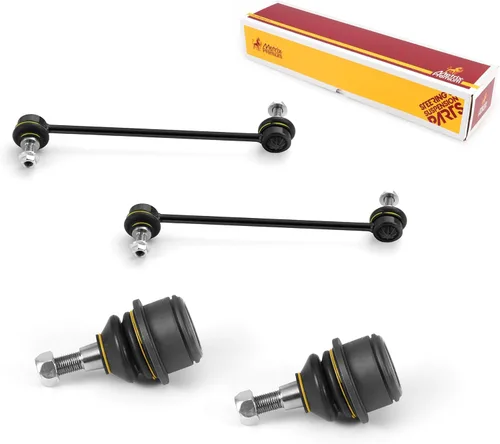 Miniatura 163 de Metrix Premium Chassis Parts - Juego de 4 piezas de articulación de rótula superior y barra estabilizadora delantera para Ford Ranger RWD 1998-2011