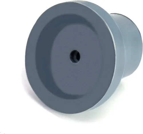 Miniatura 4 de QWORK Pies de repuesto para silla de ducha, asiento de baño, paquete de 4 puntas de goma de 1 pulgada, banco de ducha y bancos de transferencia
