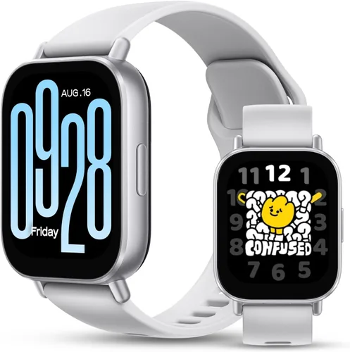 XIAOMI Redmi 5 Active Smart Watch, reloj deportivo de contador de pasos para mujeres y hombres con pantalla LCD grande de 2 pulgadas, 140 modos