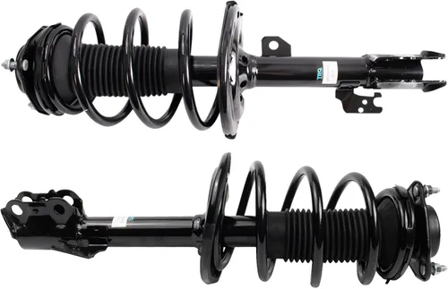 Miniatura 49 de TRQ Conjunto de Amortiguador y Resorte Delantero Cargado con Resorte Helicoidal Pre-ensamblado Compatible con Jeep Cherokee Limited AWD 14-22 Sin