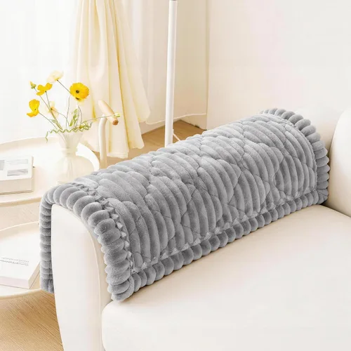 Miniatura 21 de PuTian Funda de sofá 100% impermeable y mullida para perros, gruesa, lavable, antiarañazos, antideslizante, protector de muebles
