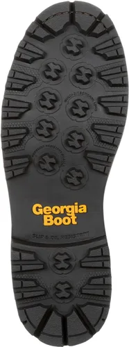 Miniatura 3 de Georgia Boot Botas de trabajo impermeables de tacón bajo AMP LT Logger para hombre Marrón