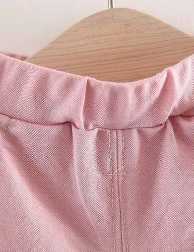 Miniatura 6 de Hipea Ropa de verano para bebés y niñas pequeñas camisola con volantes lunares y pantalones cortos casuales ropa para recién nacida