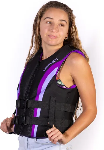 Miniatura 4 de O'Brien Impulse - Chaleco salvavidas para mujer, aprobado por la Guardia Costera de los Estados Unidos, ideal para cualquier deporte acuático