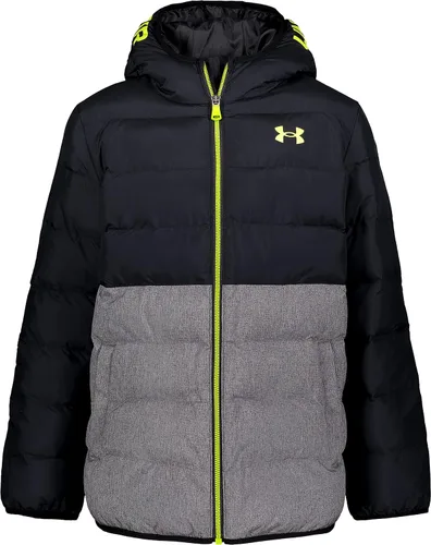 Under Armour Pronto Chaqueta acolchada para niño, peso medio, cierre de cremallera, repele el agua