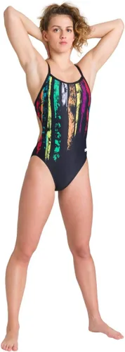 Miniatura 4 de ARENA Women's Challenge Back MaxLife One Piece Athletic Training Swimsuit