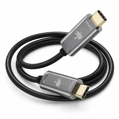 Miniatura 8 de Cable de enlace USB 4.0 a USB C (16.5 pies), cable USB C de carga rápida de 20 Gbps 100 W, pantalla HD de 8K, compatible con Oculus/Meta Quest