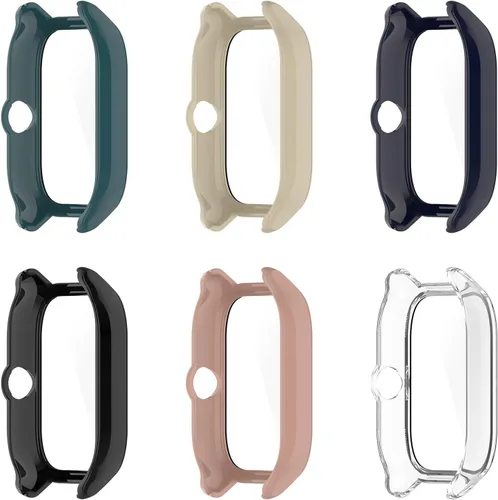 Miniatura 3 de Funda compatible con Amazfit GTS 4, resistente a los arañazos, protector de pantalla de vidrio templado HD para reloj inteligente Amazfit GTS 4
