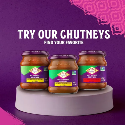 Miniatura 6 de Patak's Major Grey Chutney, 12 onzas líquidas