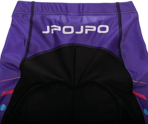 Miniatura 130 de Camiseta de ciclismo para mujer, manga corta y pantalones cortos de ciclismo acolchados para verano