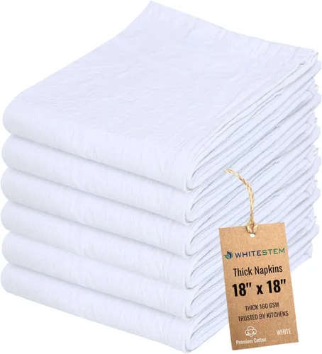 Miniatura 8 de Toallas de saco de harina, toalla de té para manualidades, toalla de cocina, toallas de secado de platos, toalla de algodón en blanco para bordado