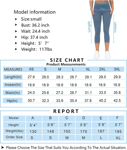 Miniatura 7 de The Gym People Pantalones deportivos gruesos de tiro alto, con bolsillos y control de abdomen, leggings para entrenar, correr, hacer yoga, para mujer
