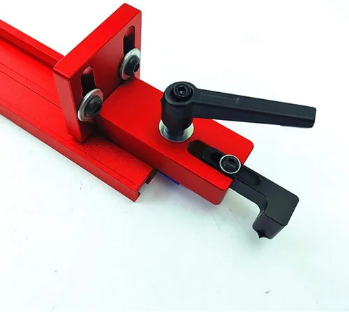 Laecabv Tipo 45 T-Ranura T-Track Soportes deslizantes para perfil de aluminio DIY T-Ranura T-Tracks Router Mesa Herramienta de carpintería