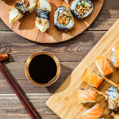 Miniatura 5 de Paquete de 10 platos de salsa de acero inoxidable de 3.3 pulgadas, mini platillos individuales, platos redondos para condimentos para sushi, platos