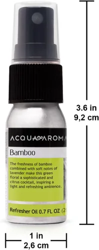 Miniatura 5 de Acqua Aroma Aceite refrescante de bambú 0.7 onzas líquidas (0.7 fl oz)