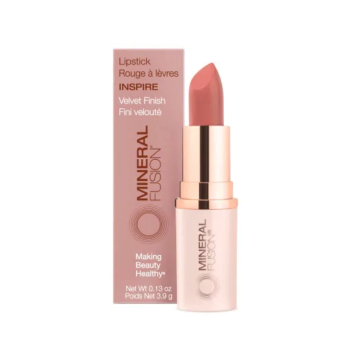 Miniatura 11 de Mineral Fusion Lápiz labial de larga duración, color de labios vívido y sin manchas con aceite de aguacate, manteca de semilla de cacao, libre