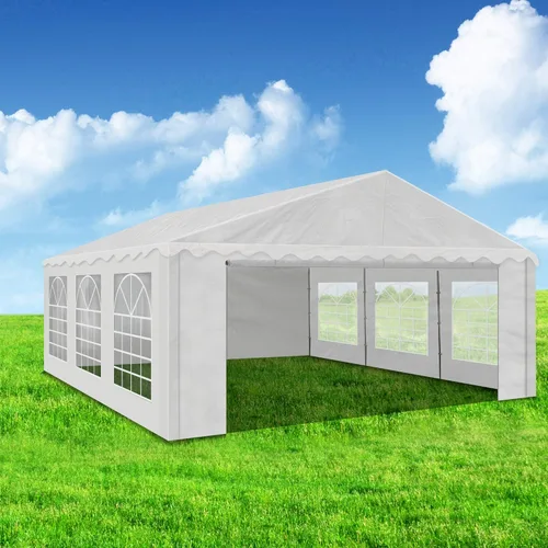 Miniatura 6 de AMERICAN PHOENIX Carpa para Fiestas 20x20 pies Toldo de Servicio Pesado Refugio para Bodas Eventos Ferias con Techo Ignífugo con Paredes Laterales