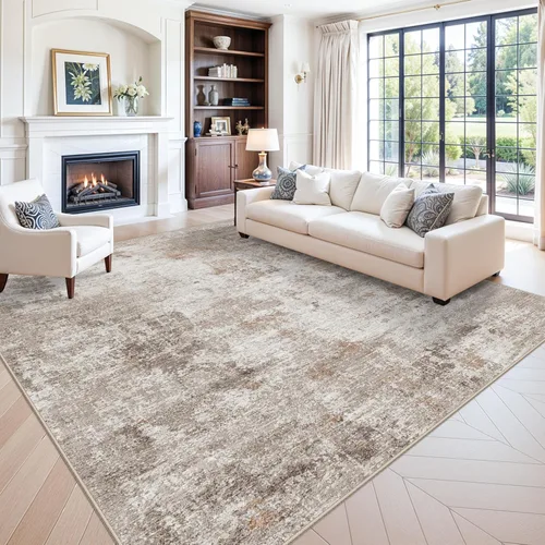 Miniatura 108 de Alfombra antideslizante lavable de 2 x 3 pies - Alfombra suave de pelo bajo para cocina, entrada y dormitorio - Tapete moderno para puerta